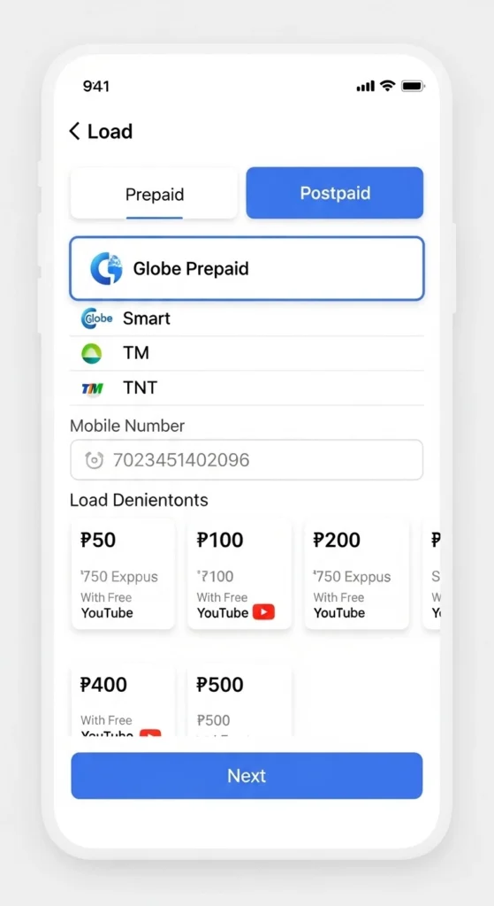 Avail Free Go5G on Globe via GCash