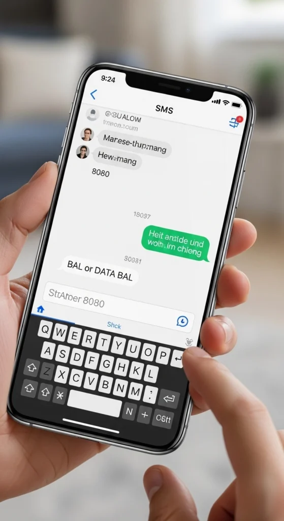 Checking Balance Through SMS