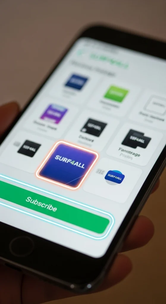 Share Data Using SURF4ALL