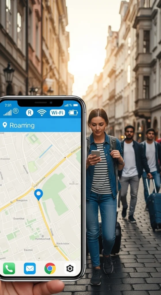 Using Globe Roaming Abroad