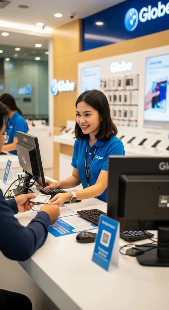 Visiting a Globe Store